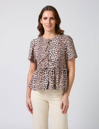 Stella & Gemma - Eva Blouse Leopard